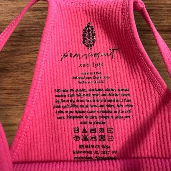 FP Movement by Free People Happiness Runs Long Crop Tank Size XS/S - Picture 4 of 4